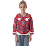 Tile Pattern Background Image Kids  Sailor Shirt