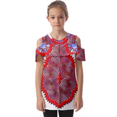 Fold Over Open Sleeve Top 