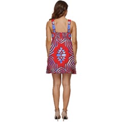 Ruffle Strap Babydoll Chiffon Dress 