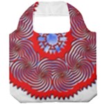 Tile Pattern Background Image Foldable Grocery Recycle Bag