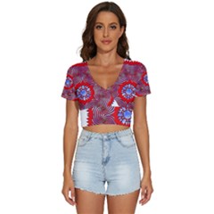 V-Neck Crop Top 