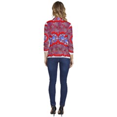 Women s One-Button 3/4 Sleeve Short Jacket 