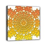 Mandala Background Image Ornament Mini Canvas 6  x 6  (Stretched)