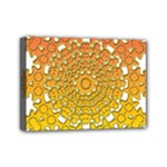 Mandala Background Image Ornament Mini Canvas 7  x 5  (Stretched)