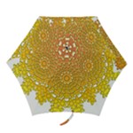 Mandala Background Image Ornament Mini Folding Umbrellas