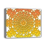Mandala Background Image Ornament Deluxe Canvas 14  x 11  (Stretched)