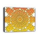 Mandala Background Image Ornament Deluxe Canvas 16  x 12  (Stretched) 