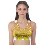 Mandala Background Image Ornament Fitness Sports Bra