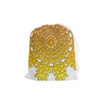 Mandala Background Image Ornament Drawstring Pouch (Medium)