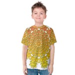 Mandala Background Image Ornament Kids  Cotton T-Shirt
