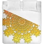 Mandala Background Image Ornament Duvet Cover (King Size)