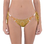 Mandala Background Image Ornament Reversible Bikini Bottoms