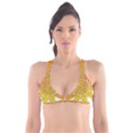 Mandala Background Image Ornament Plunge Bikini Top