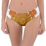 Mandala Background Image Ornament Reversible Classic Bikini Bottoms