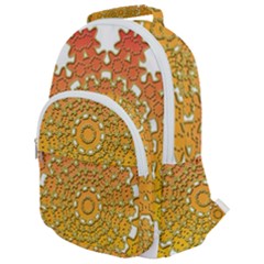 Rounded Multi Pocket Backpack 