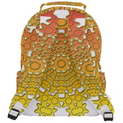 Rounded Multi Pocket Backpack 