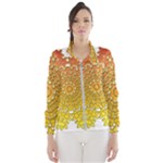 Mandala Background Image Ornament Women s Windbreaker