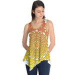 Mandala Background Image Ornament Sleeveless Tunic