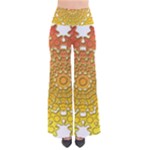 Mandala Background Image Ornament So Vintage Palazzo Pants