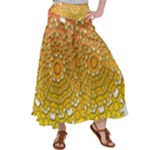 Mandala Background Image Ornament Women s Satin Palazzo Pants