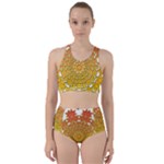 Mandala Background Image Ornament Racer Back Bikini Set
