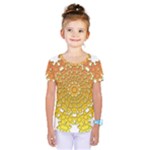 Mandala Background Image Ornament Kids  One Piece T-Shirt