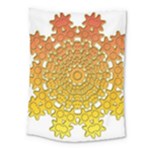 Mandala Background Image Ornament Medium Tapestry