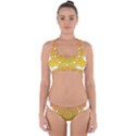 Cross Back Hipster Bikini Set 