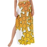Mandala Background Image Ornament Maxi Chiffon Tie-Up Sarong