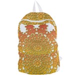 Mandala Background Image Ornament Foldable Lightweight Backpack
