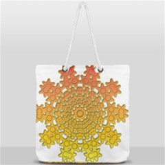 Full Print Rope Handle Tote (Large) 