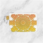 Mandala Background Image Ornament Canvas Cosmetic Bag (Small)