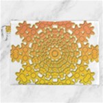 Mandala Background Image Ornament Canvas Cosmetic Bag (XXL)