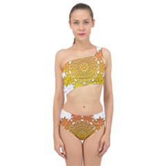 Spliced Up Two Piece Swimsuit 
