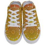 Mandala Background Image Ornament Half Slippers