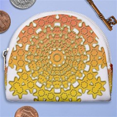 Horseshoe Style Canvas Pouch 