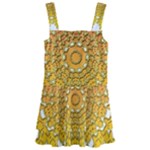 Mandala Background Image Ornament Kids  Layered Skirt Swimsuit
