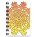 Mandala Background Image Ornament 5.5  x 8.5  Notebook