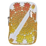 Mandala Background Image Ornament Belt Pouch Bag (Small)