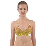 Mandala Background Image Ornament Wrap Around Bikini Top