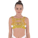 Mandala Background Image Ornament Bandaged Up Bikini Top