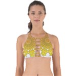 Mandala Background Image Ornament Perfectly Cut Out Bikini Top