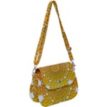 Mandala Background Image Ornament Saddle Handbag