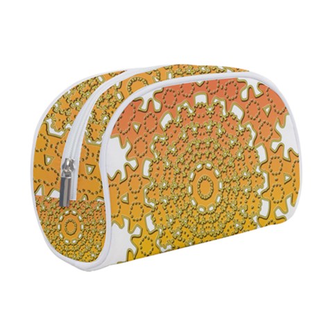 Mandala Background Image Ornament Make Up Case (Small) from ArtsNow.com