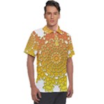 Mandala Background Image Ornament Men s Polo T-Shirt