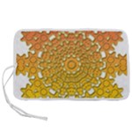 Mandala Background Image Ornament Pen Storage Case (S)
