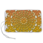 Mandala Background Image Ornament Pen Storage Case (M)