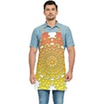 Mandala Background Image Ornament Kitchen Apron