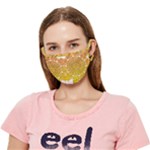 Mandala Background Image Ornament Crease Cloth Face Mask (Adult)
