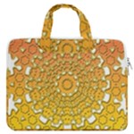 Mandala Background Image Ornament MacBook Pro 13  Double Pocket Laptop Bag